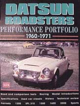 DATSUN ROADSTER PERFORMANCE PORTFOLIO