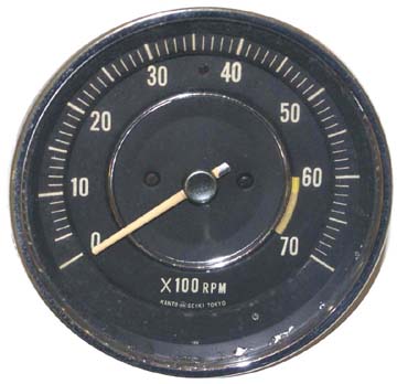 25052-14600 Datsun Roadster 1600 Tachometer from Rallye