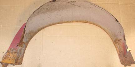 1965-67 Datsun Roadster Rear Quarter Panel Flare